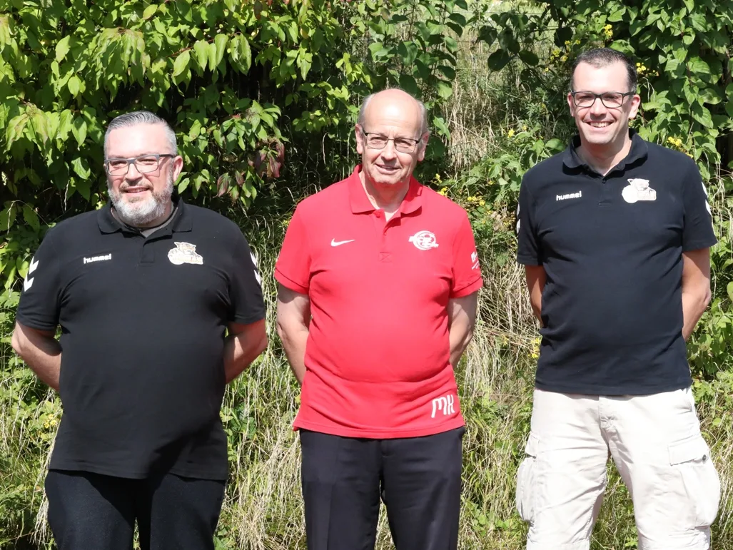 Auf dem Bild zu sehen sind Giovanni Marti, Max Hächler und Andi Räz (v.l.n.r.)